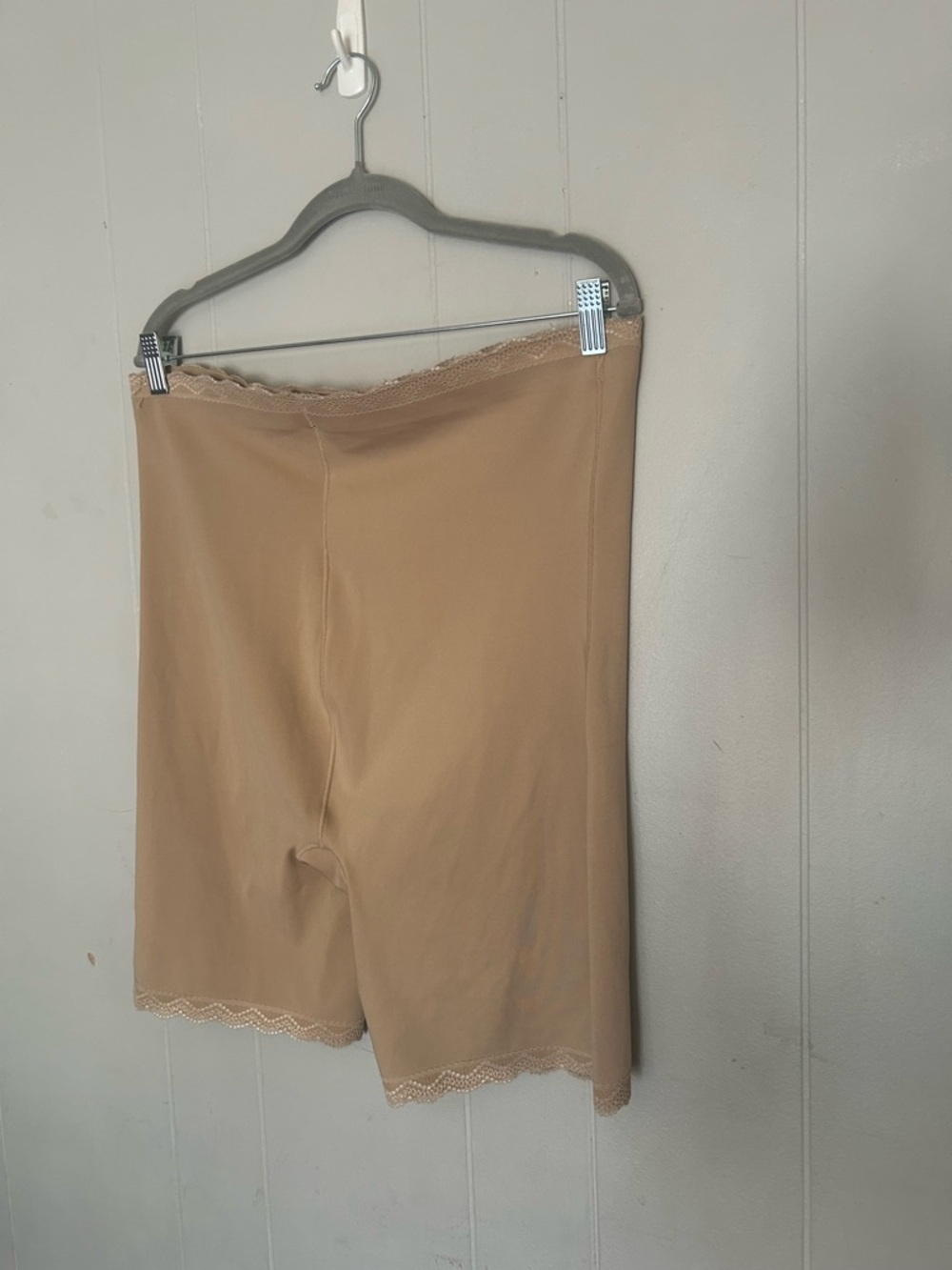 Women’s Nude Shapewear Shorts 3X High Waist Seamless Tummy Control Slip Shorts